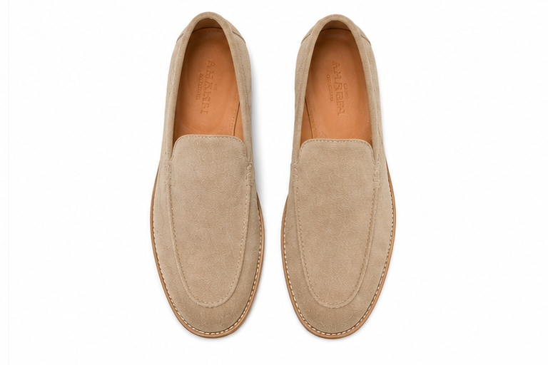 Amalfi Slip Ons - Beige