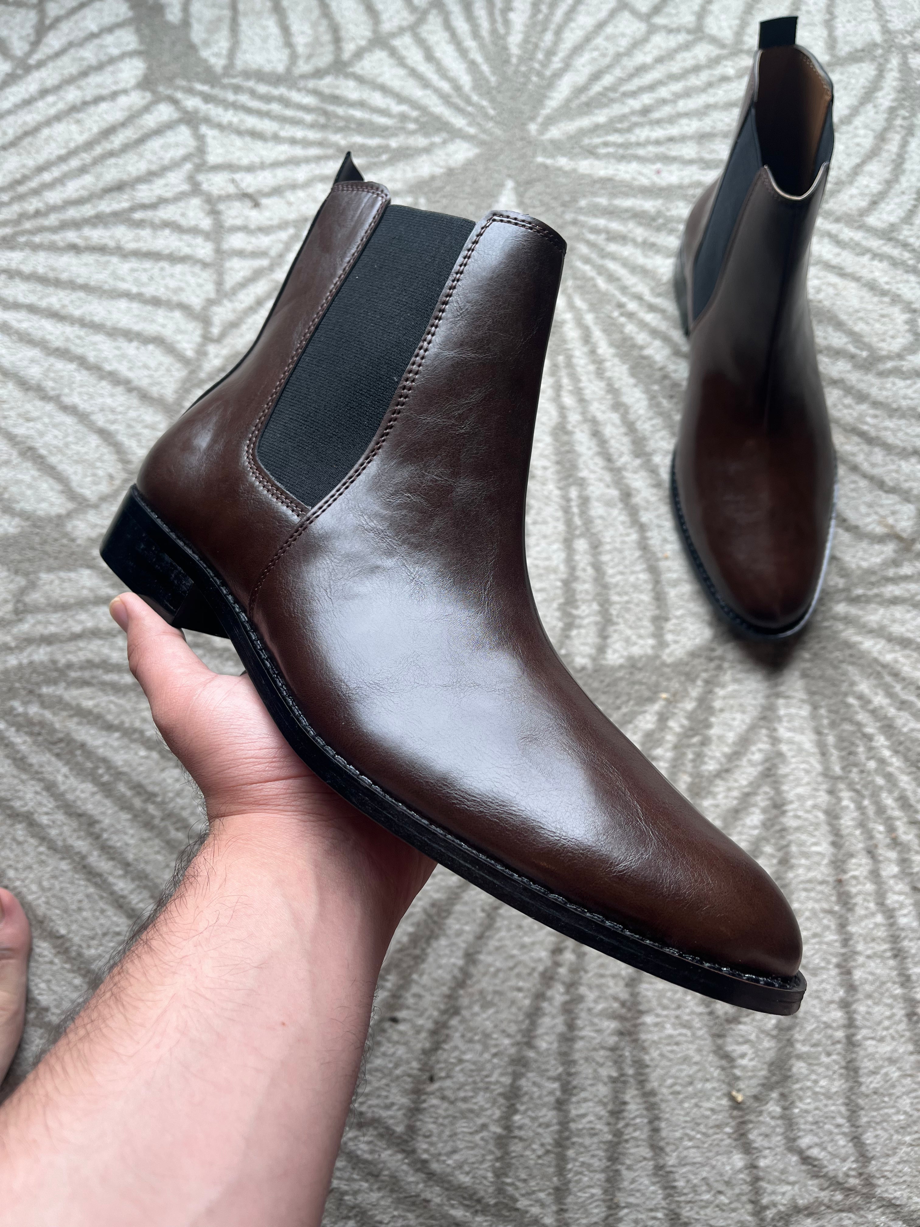 Carlo Boots - Dark Brown