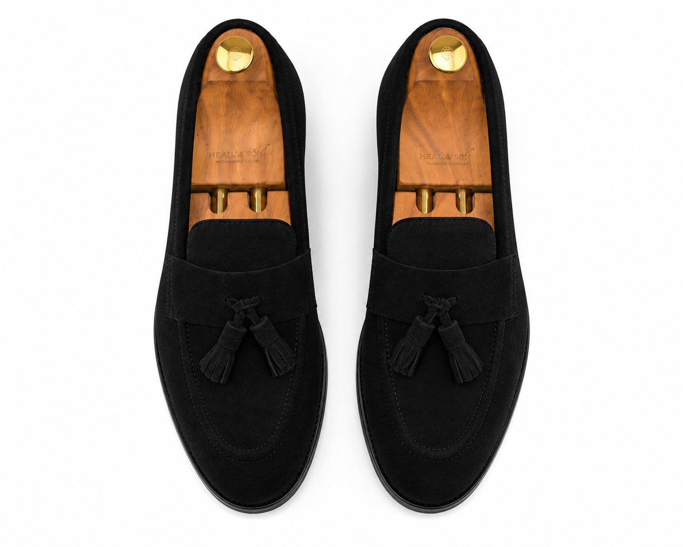 Haverford Loafers - Black Suede