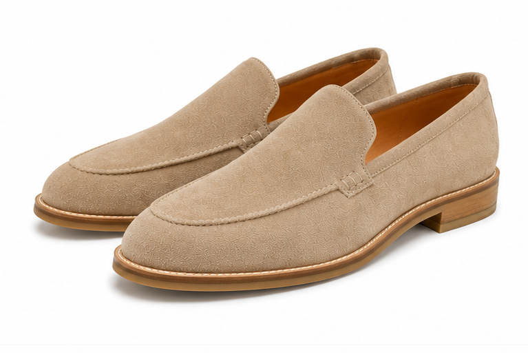 Amalfi Slip Ons - Beige
