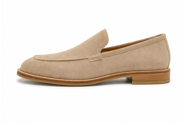 Amalfi Slip Ons - Beige