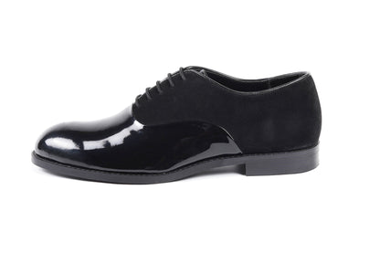 ITALIAN PATENT SUEDE OXFORDS