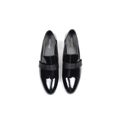 DIABLO PATENT SLIP ONS