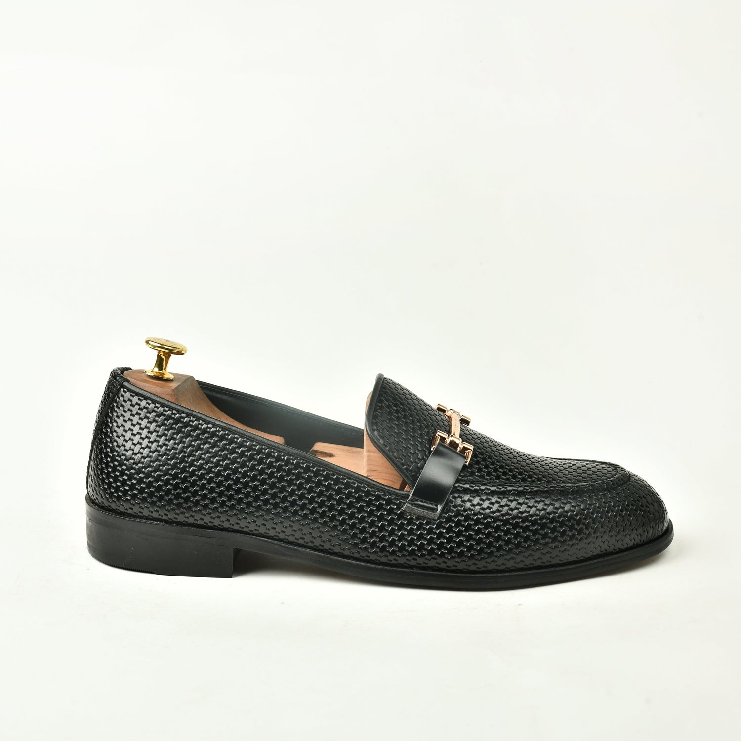 Saddle Slip Ons - Black