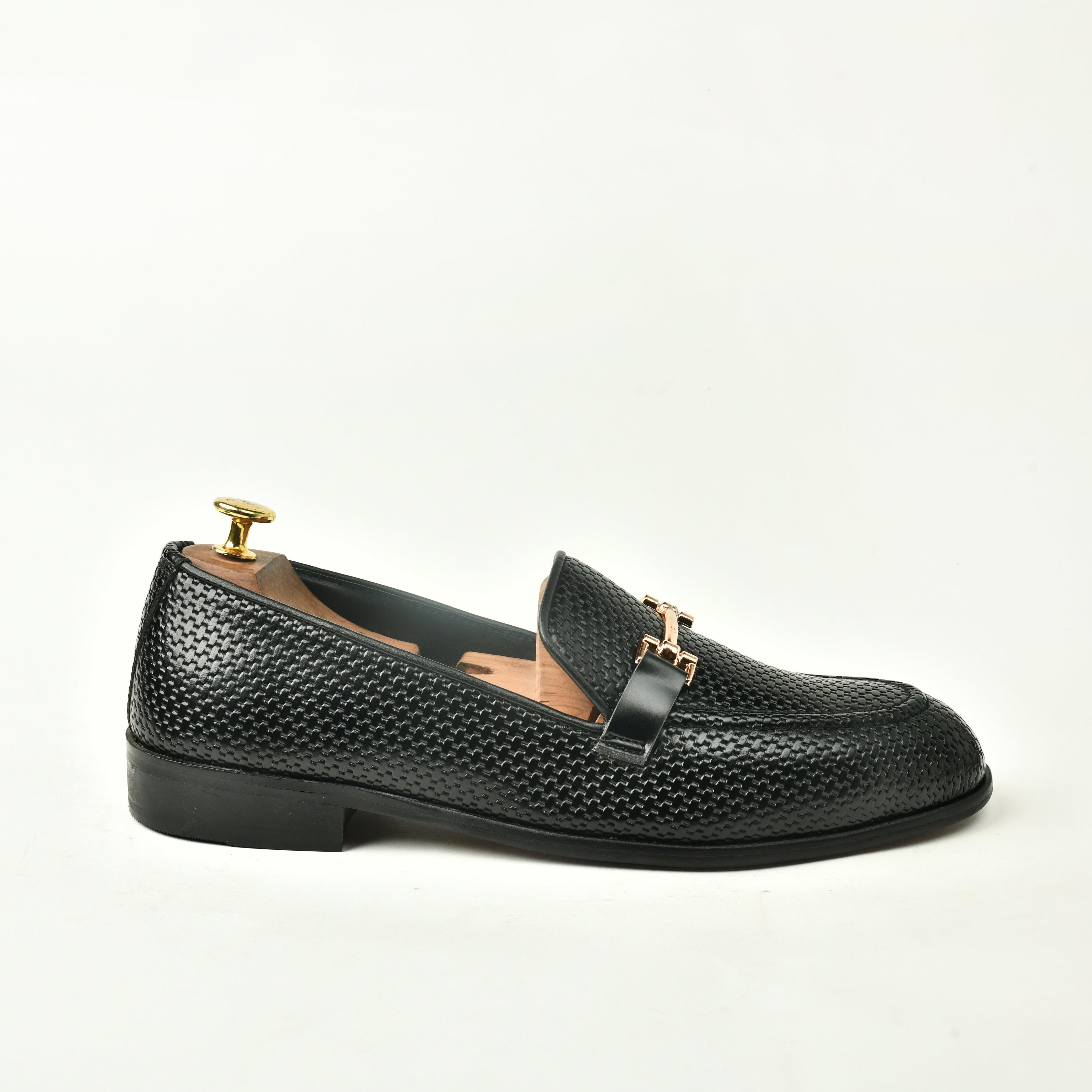 Saddle Slip Ons - Black
