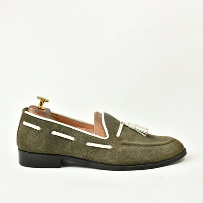 Summer Slip Ons - Olive