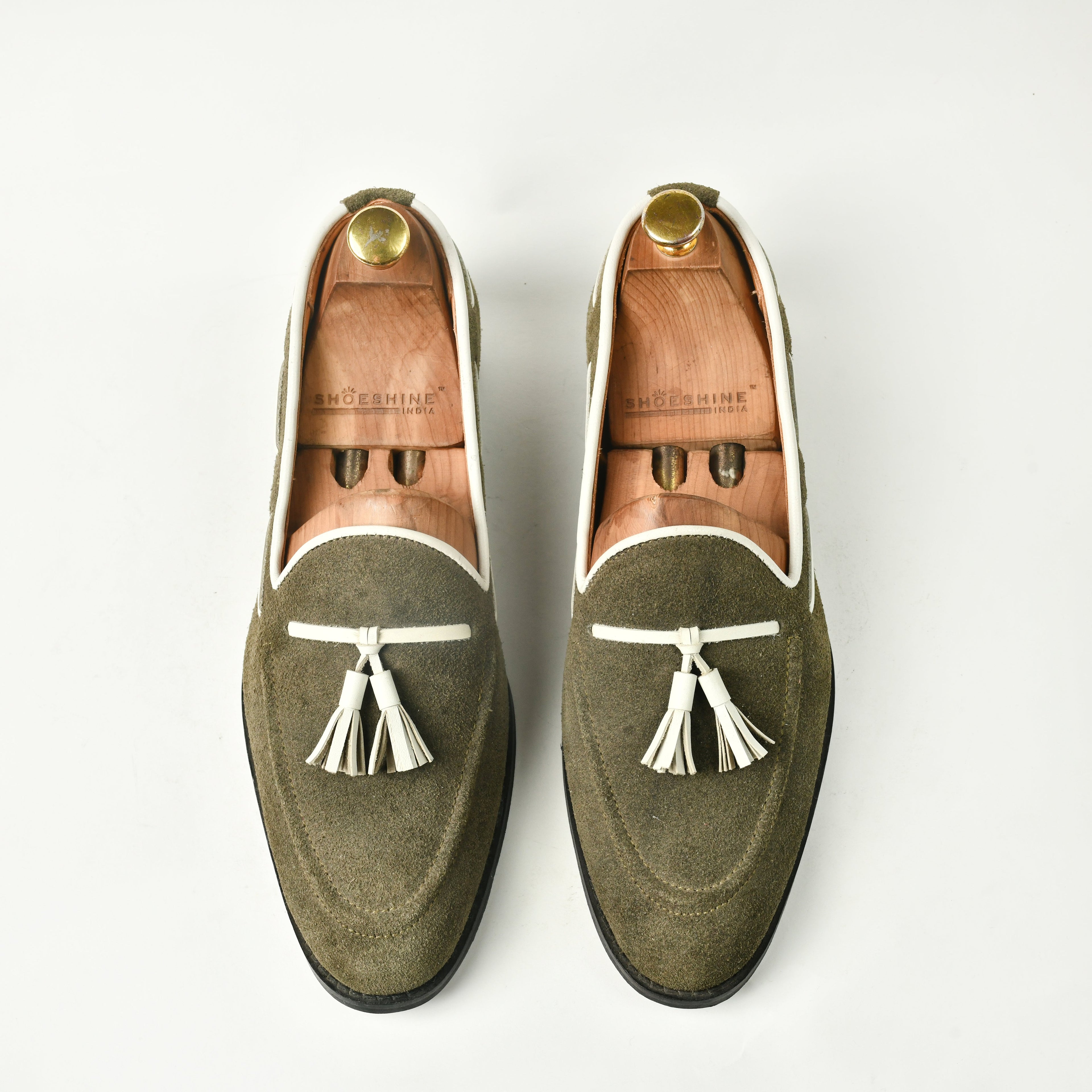 Summer Slip Ons - Olive