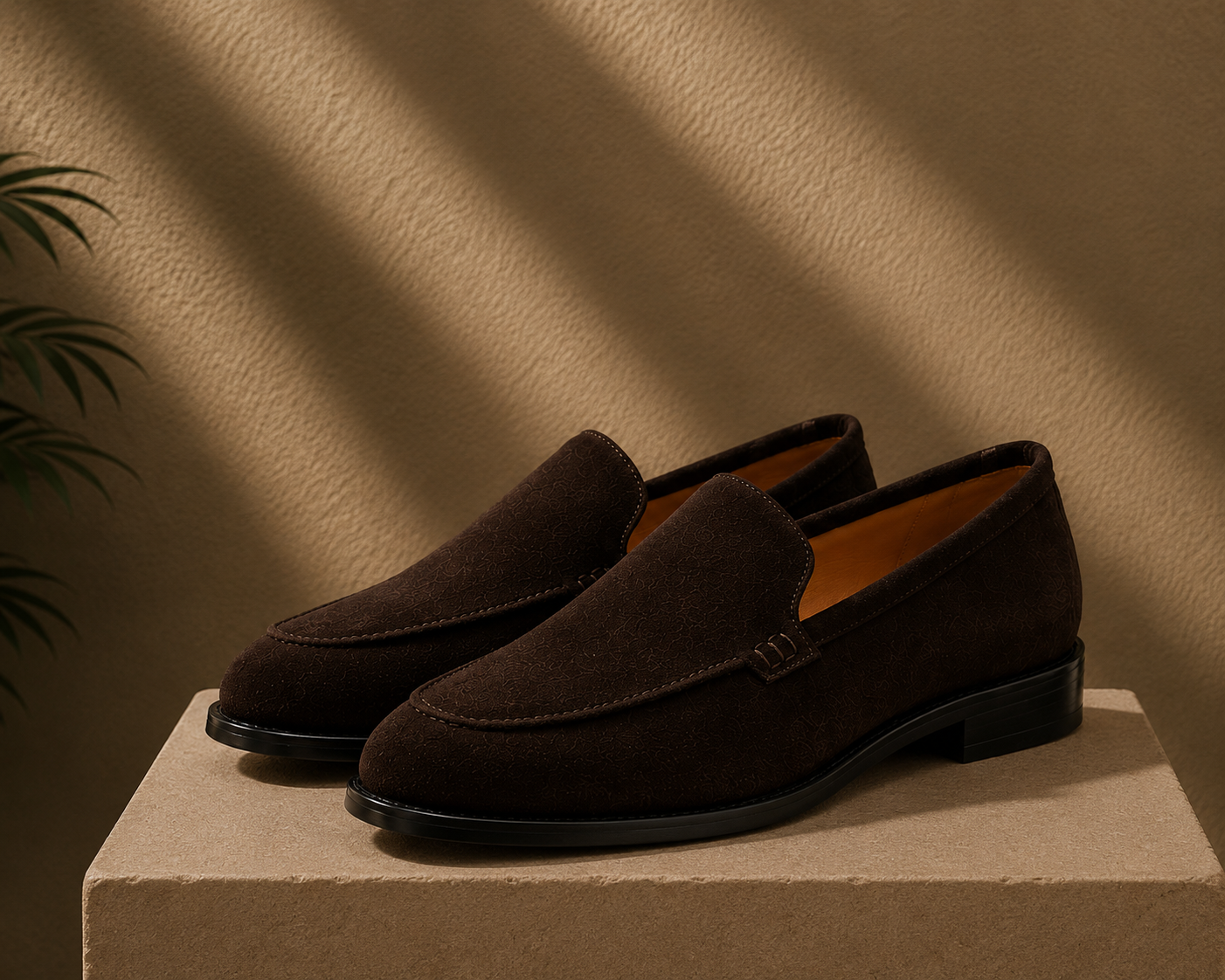 Amalfi Slip Ons - Brown