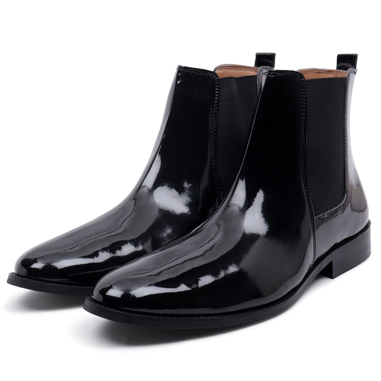 Carlo Boots - Black Patent