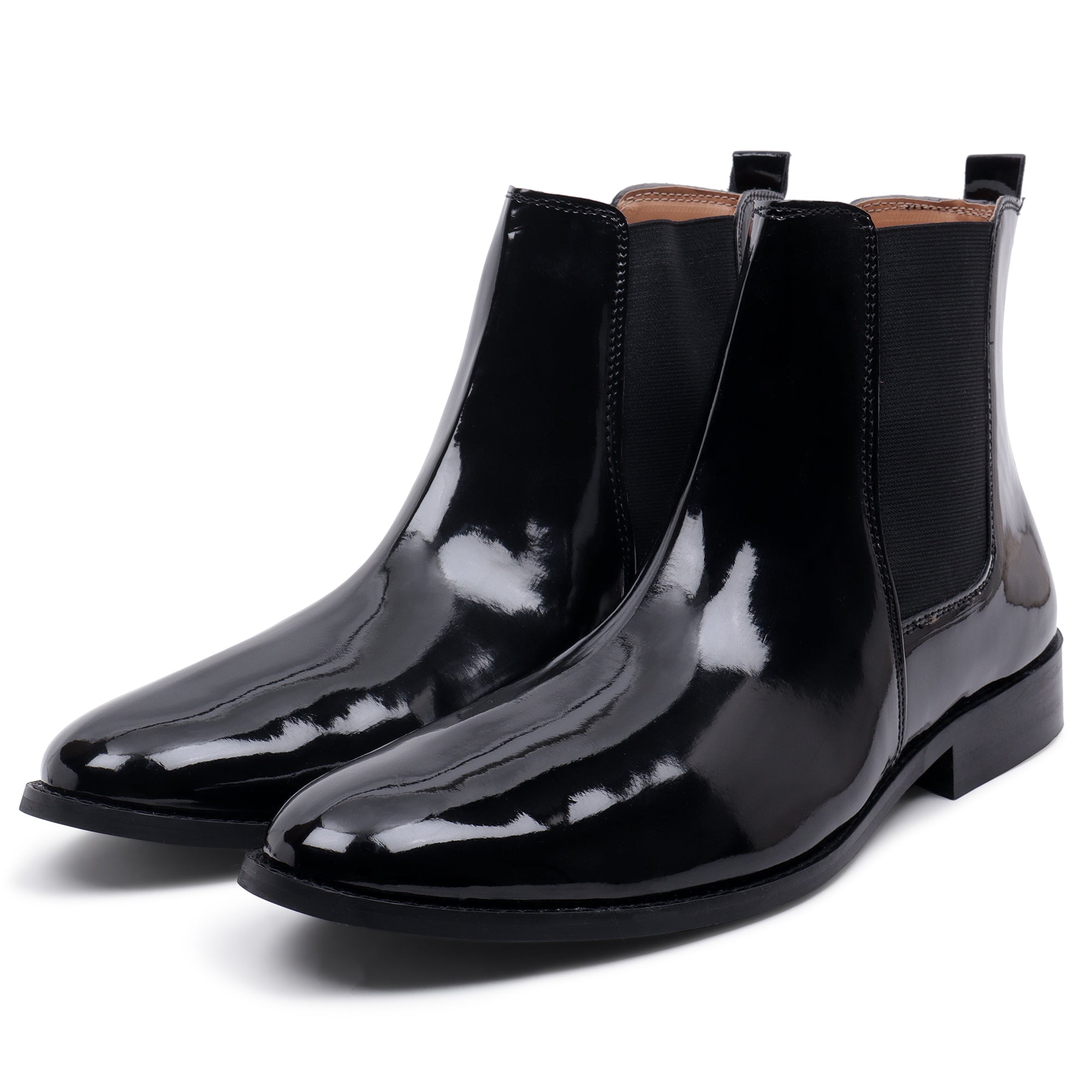 Carlo Boots - Black Patent