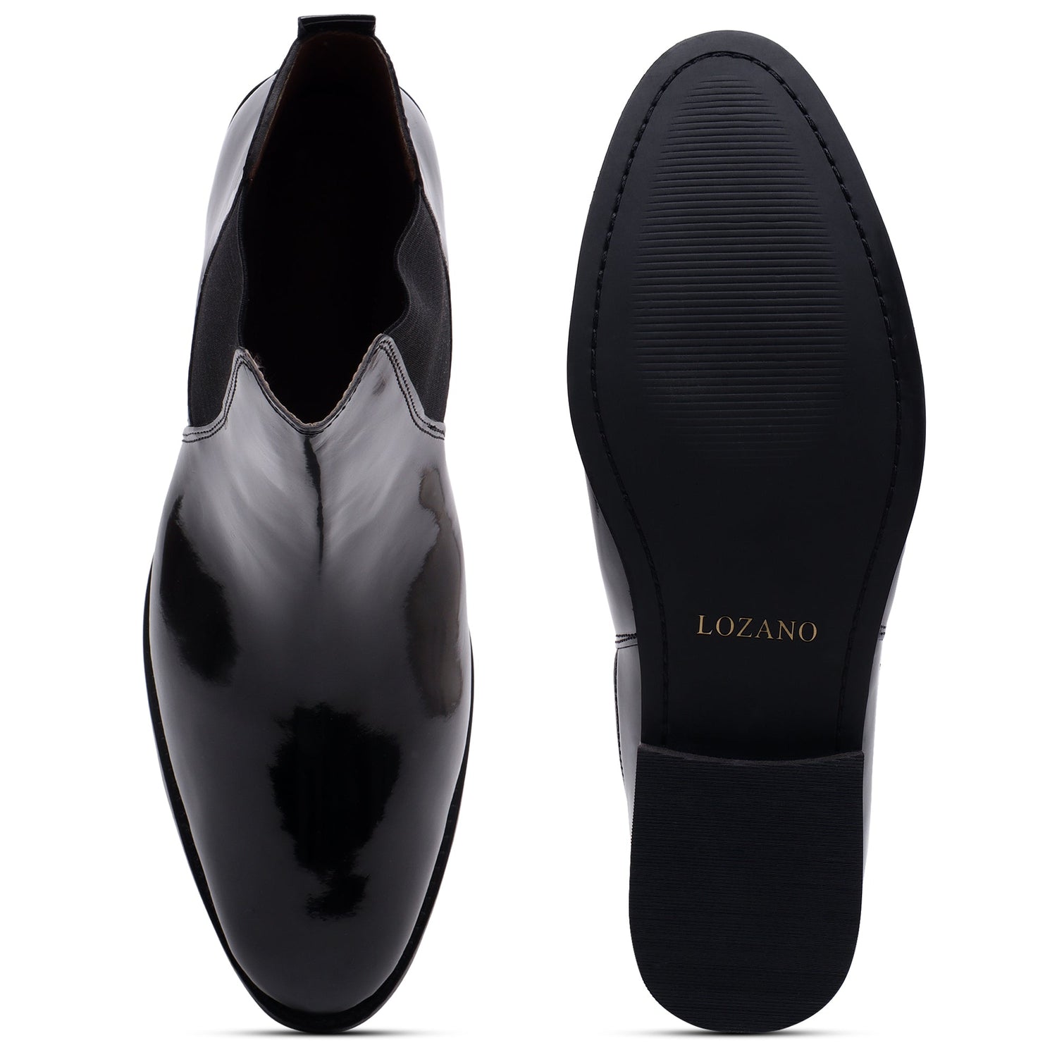 Carlo Boots - Black Patent