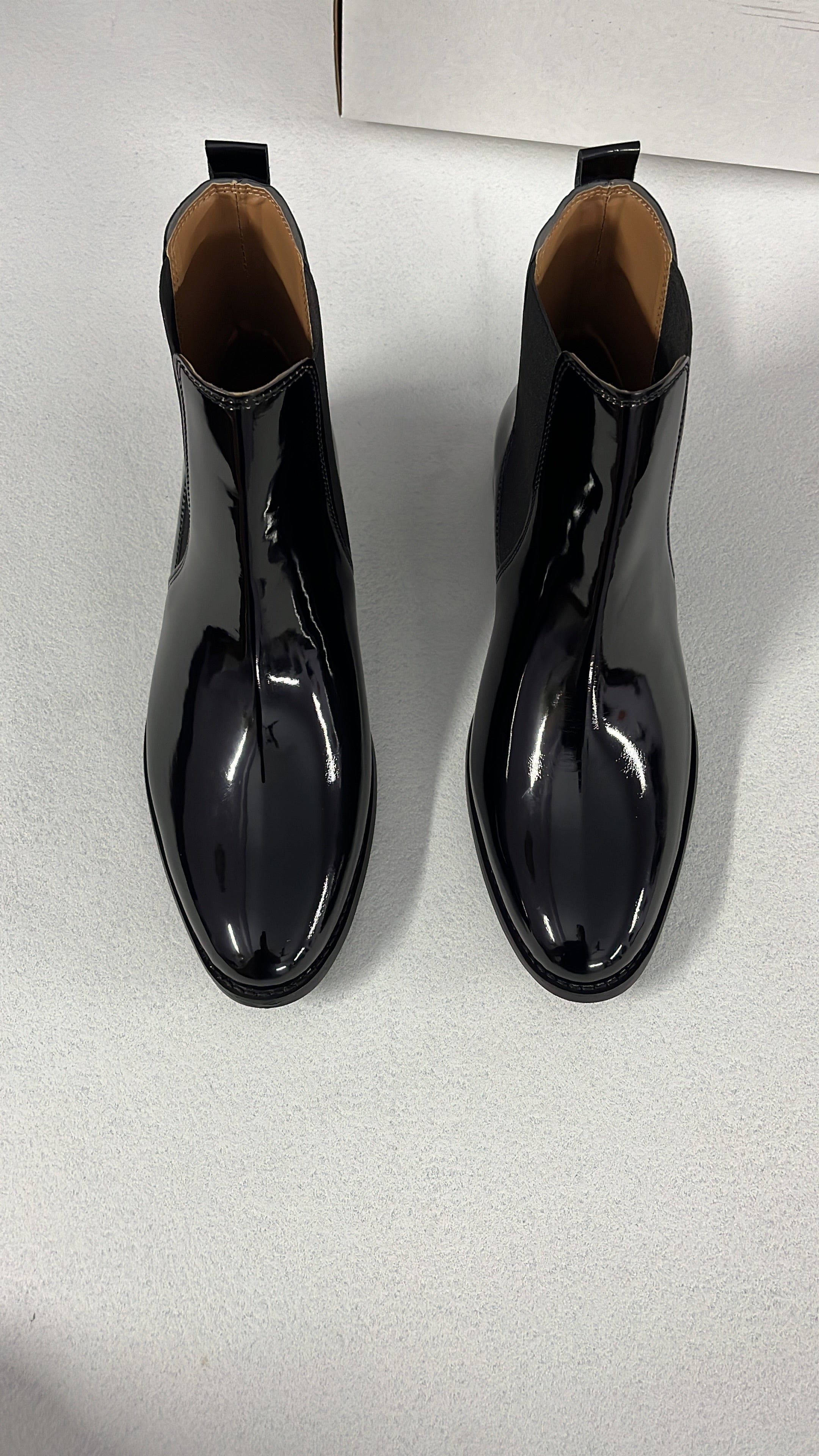 Carlo Boots - Black Patent