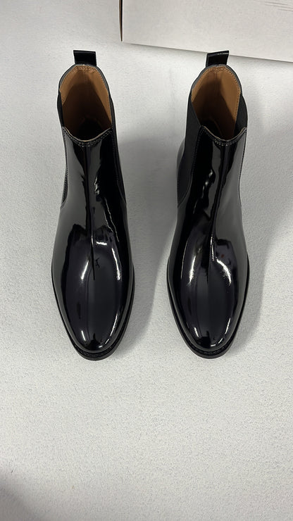 Carlo Boots - Black Patent